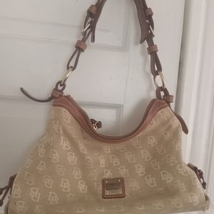 Dooney & Bourke Vintage Signature Hobo Purse